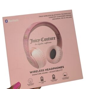 💕2X HP💕Juicy Couture Pink Wireless Headphones
